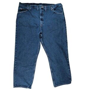Wrangler Jeans Mens 46X30 Relaxed Fit Straight Leg Denim Five Star Premium